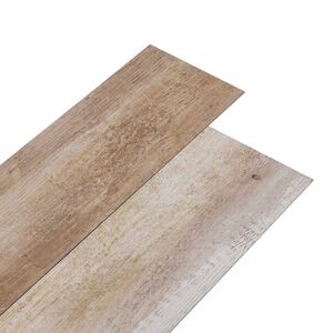 vidaXL Gulvplanker Vasket tre 5,02 m&sup2; 36 stk. PVC