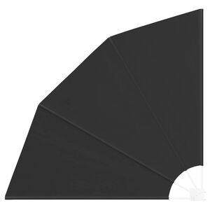 vidaXL Balkong privat skjerm 140 x 140 cm Polyester Svart