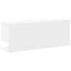 vidaXL Veggskap 80x20x30 cm hvit konstruert tre