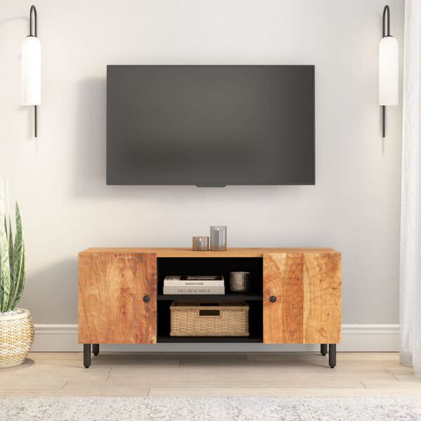vidaXL TV-benk 105x33x46 cm heltre akasie