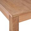 vidaXL Salongbord heltre teak naturlig etterbehandling 60x60x40 cm