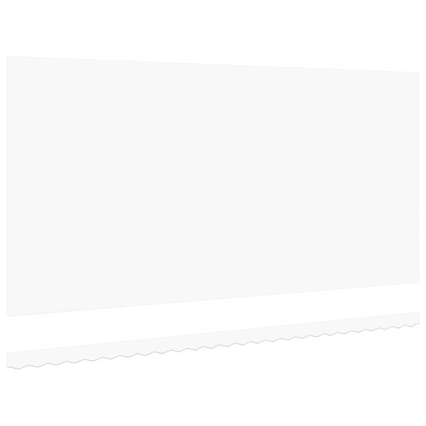 vidaXL Reserveduk til markise Hvit 600 × 300 cm Lerret