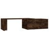 vidaXL Salongbord r&oslash;kt eik 150x50x35 cm konstruert tre
