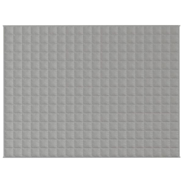 vidaXL Vektdyne gr&aring; 150x200 cm 11 kg stoff