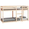 vidaXL K&oslash;yeseng 75x190 cm heltre furu