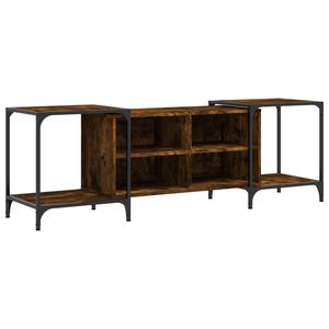vidaXL TV-benk r&oslash;kt eik 153x37x50 cm konstruert tre