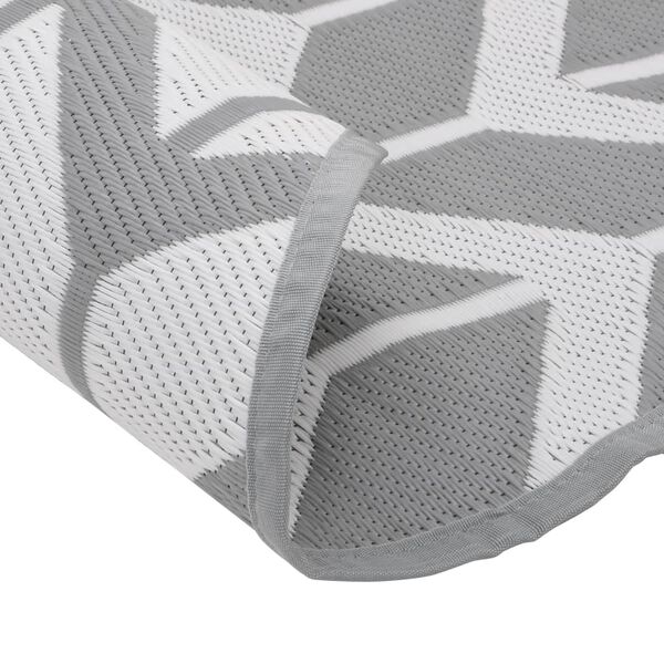 vidaXL Uteteppe ARAKIL gr&aring; &Oslash;200 cm PP