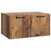 vidaXL Vegghengt TV skap Gammelt tre 59,5 x 41 x 30 cm Konstruert tre