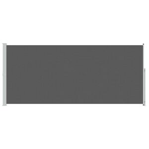 vidaXL Utklappbart side markise Antrasitt 600 x 220 cm Polyester
