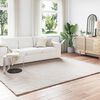 vidaXL Kunstpels Kanin Teppe Olite Beige 200 x 280 cm Polyester