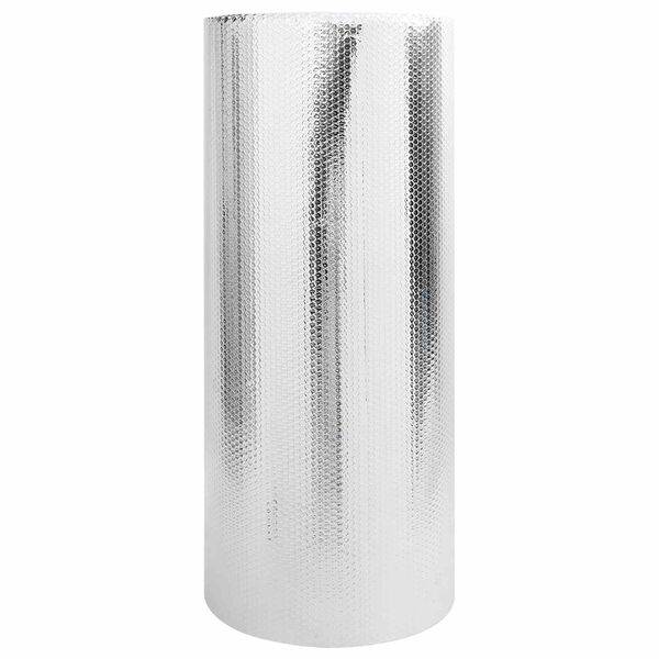 vidaXL Varmereflektor for radiator s&oslash;lv 30 x 0.6 m Polyethylen