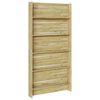 vidaXL Planteskuffer Brun 90 x 15 x 180 cm Impregnert furu