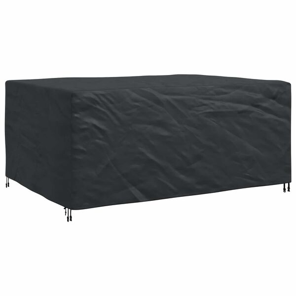 vidaXL M&oslash;belbeskyttelse Ensfarget Svart 240 x 180 x 100 cm 600D