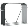 vidaXL Vedholder antrasitt 120x45x100 cm galvanisert st&aring;l