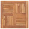 vidaXL Bordplate heltre teak 60x60x2,5 cm