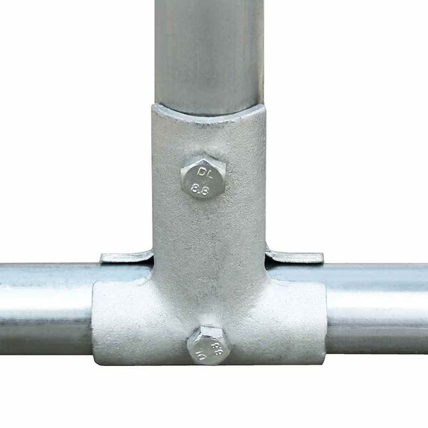 vidaXL Utendørs hønsehus 2,75x2x1,92 m galvanisert stål