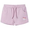 Barneshorts med snor blandet lilla 116