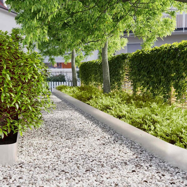 vidaXL Plenkanter 30 stk 20x103 cm rustfritt st&aring;l