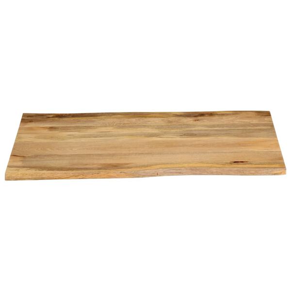 vidaXL Bordplate 90x80x3,8 cm naturlig kant heltre mango