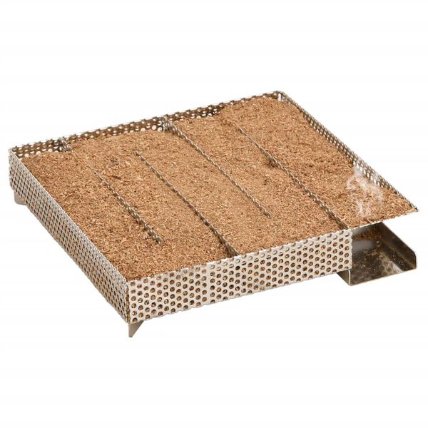 vidaXL Kaldr&oslash;ykgenerator 5 rom 21 cm rustfritt st&aring;l