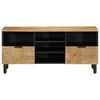 vidaXL TV-benk brun 100x33x46 cm heltre mango