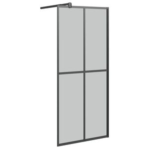 vidaXL Dusjvegg 80x195 cm m&oslash;rkt herdet glass