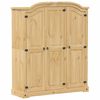 vidaXL Garderobe Corona 151,5x52x186 cm heltre furu