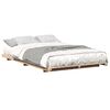 vidaXL Sengestamme Brun 135 x 190 cm Massiv furu