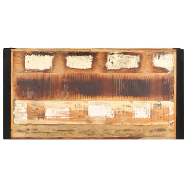 vidaXL Salongbord 120x60x40 cm gjenvunnet heltre