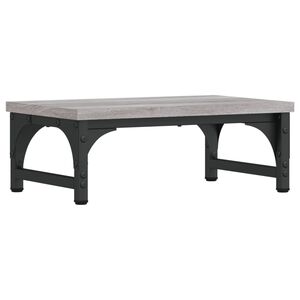 vidaXL Skjermstativ gr&aring; sonoma 37x23x14 cm konstruert tre