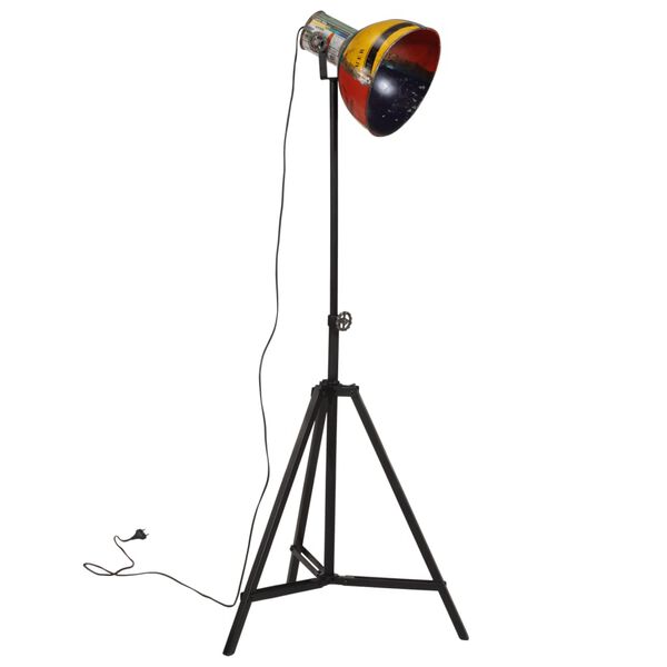 vidaXL Gulvlampe 25 W flerfarget 61x61x90/150 cm E27