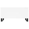 vidaXL Salongbord hvit 90x44,5x45 cm konstruert tre