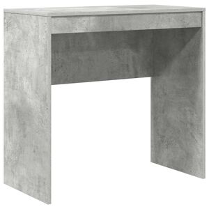 vidaXL Skrivebord Betonggr&aring; 80 x 40 x 76 cm