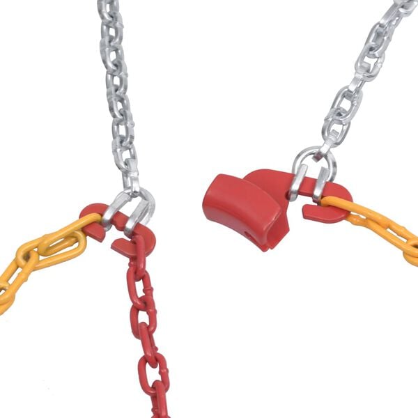 vidaXL Snøkjettinger 2 stk 9 mm KN70