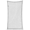vidaXL Tilhengernett med elastisk tau svart 4,5x2,5 m PP