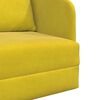 vidaXL Sofa seng Gul 65 x 80 x 83 cm Fløyel