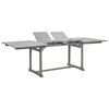 vidaXL Utend&oslash;rs spisebord (160-240)x100x75 cm heltre akasie