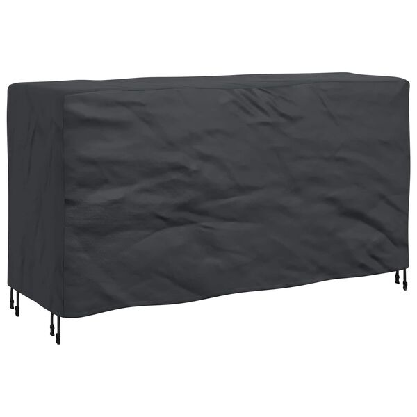 vidaXL M&oslash;belbeskyttelse Ensfarget Svart 180 x 70 x 90 cm 600D