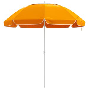 vidaXL Hageparasol 160 cm 170T polyester Oransje