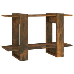 vidaXL Bokhylle/romdeler r&oslash;kt eik 80x30x51 cm