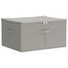 vidaXL Lagringsboks Ikke-vevd stoff 43 x 34 x 23 cm 33,6 L Gr&aring;