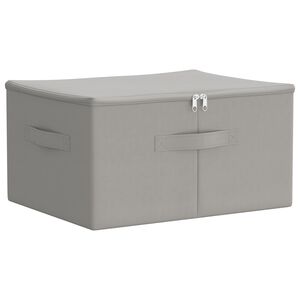 vidaXL Lagringsboks Ikke-vevd stoff 43 x 34 x 23 cm 33,6 L Gr&aring;