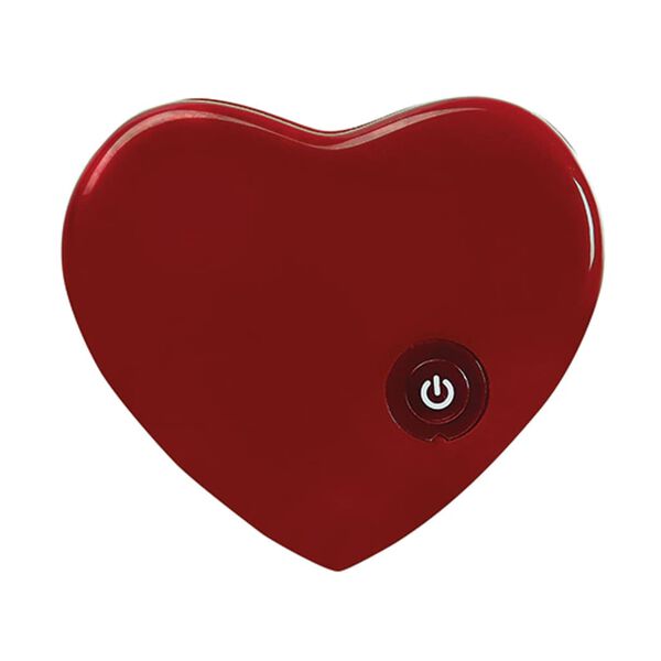 Snuggle Puppy Hundeleke kosehund med hjerteslag brun og hvit