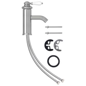 vidaXL Badekran s&oslash;lv 130x180 mm