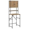 vidaXL Vaskemaskinskap Artisan eik 68 x 48,5 x 194 cm Konstruert tre