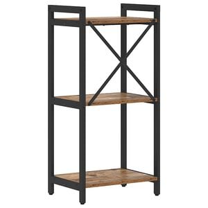 vidaXL Bokhylle 40 x 30 x 85 cm Konstruert tre Gammelt tre