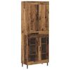 vidaXL H&oslash;yskap 2 stk. Gammelt tre 69,5 x 34 x 180 cm Konstruert tre