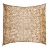 vidaXL Kamuflasjenett med oppbevaringspose 614x581 cm sand
