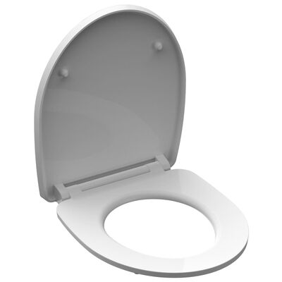 SCHÜTTE Toalettsete duroplast høyglans myk lukkefunksjon MAGIC LIGHT