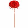 vidaXL Balinesisk Parasol Rød 95 x 95 x 260 cm